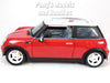2001 Mini Cooper Mini Hatch w/ Moonroof - RED - 1/18 Diecast Metal Model by Smart Toys