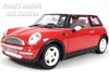 2001 Mini Cooper Mini Hatch w/ Moonroof - RED - 1/18 Diecast Metal Model by Smart Toys