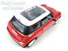 2001 Mini Cooper Mini Hatch w/ Moonroof - RED - 1/18 Diecast Metal Model by Smart Toys