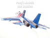 Sukhoi Su-27  Flanker Russian Knights 1/72 Scale Diecast by Long-Prosper