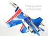 Sukhoi Su-27  Flanker Russian Knights 1/72 Scale Diecast by Long-Prosper