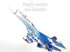 Sukhoi Su-27  Flanker Russian Knights 1/72 Scale Diecast by Long-Prosper