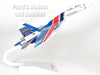Sukhoi Su-27  Flanker Russian Knights 1/72 Scale Diecast by Long-Prosper