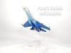 Sukhoi Su-27  Flanker Russian Knights 1/72 Scale Diecast by Long-Prosper