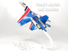 Sukhoi Su-27  Flanker Russian Knights 1/72 Scale Diecast by Long-Prosper