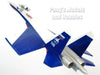 Sukhoi Su-27  Flanker Demonstrator 1/72 Scale Diecast by Long-Prosper