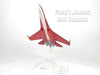 Sukhoi Su-27  Flanker Demonstrator 1/72 Scale Diecast by Long-Prosper