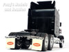 Peterbilt 379 Extended Cab Truck - BLACK - 1/32 Scale Diecast Metal and Plastic Model by Welly
