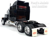 Peterbilt 379 Extended Cab Truck - BLACK - 1/32 Scale Diecast Metal and Plastic Model by Welly