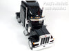 Peterbilt 379 Extended Cab Truck - BLACK - 1/32 Scale Diecast Metal and Plastic Model by Welly