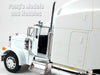 Peterbilt 379 Extended Cab Truck - WHITE - 1/32 Scale Diecast Metal and Plastic Model by Welly
