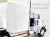 Peterbilt 379 Extended Cab Truck - WHITE - 1/32 Scale Diecast Metal and Plastic Model by Welly