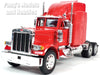 Peterbilt 379 Extended Cab Truck - RED - 1/32 Scale Diecast Metal and Plastic Model by Welly