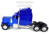 Peterbilt 379 Extended Cab Truck - BLUE - 1/32 Scale Diecast Metal and Plastic Model by Welly