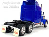 Peterbilt 379 Extended Cab Truck - BLUE - 1/32 Scale Diecast Metal and Plastic Model by Welly