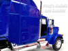 Peterbilt 379 Extended Cab Truck - BLUE - 1/32 Scale Diecast Metal and Plastic Model by Welly