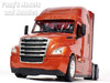 Freightliner Cascadia Extended Cab Truck - ORANGE - 1/32 Scale Diecast Metal and Plastic Model by Welly