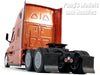 Freightliner Cascadia Extended Cab Truck - ORANGE - 1/32 Scale Diecast Metal and Plastic Model by Welly