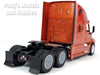 Freightliner Cascadia Extended Cab Truck - ORANGE - 1/32 Scale Diecast Metal and Plastic Model by Welly