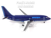 Boeing 737 737-200 Braniff Ultra - BLUE - 1/500 Scale Diecast Model by Inflight 500