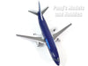 Boeing 737 737-200 Braniff Ultra - BLUE - 1/500 Scale Diecast Model by Inflight 500