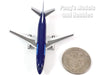 Boeing 737 737-200 Braniff Ultra - BLUE - 1/500 Scale Diecast Model by Inflight 500