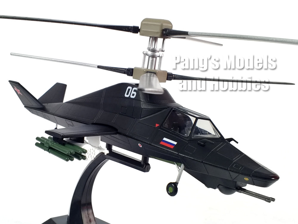 Kamov Ka-58 Black Ghost - Russia 1/72 Scale Diecast Helicopter Model by Altaya
