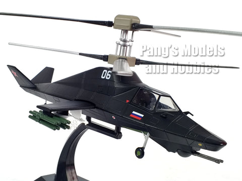 Kamov Ka-58 Black Ghost - Russia 1/72 Scale Diecast Helicopter Model by Altaya