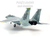 McDonnell Douglass F-15 F-15C 33rd TFW USAF 1/72 Scale Assembled and Painted Plastic Model by Easy Model