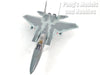 McDonnell Douglass F-15 F-15C 33rd TFW USAF 1/72 Scale Assembled and Painted Plastic Model by Easy Model