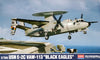 Grumman E-2 E-2C Hawkeye VAW-113 "Black Eagles" US NAVY 1/144 Scale Plastic Model Kit (Assembly Required) by Academy