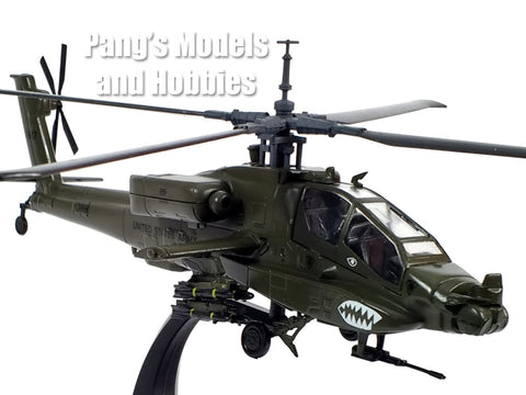 McDonnell Douglas - Boeing AH-64 AH-64A Apache US ARMY 1/72 Scale Diecast Helicopter Model by Altaya