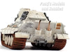 Porsche Tiger II - King Tiger - Bengal Tiger Tank - White - 1/72 Scale Plastic Model by Easy Model