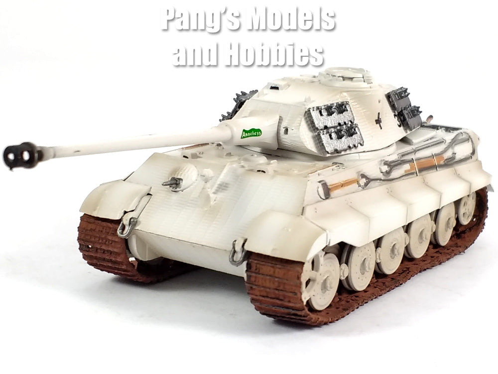 Porsche Tiger II - King Tiger - Bengal Tiger Tank - White - 1/72 Scale Plastic Model by Easy Model
