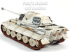Porsche Tiger II - King Tiger - Bengal Tiger Tank - White - 1/72 Scale Plastic Model by Easy Model