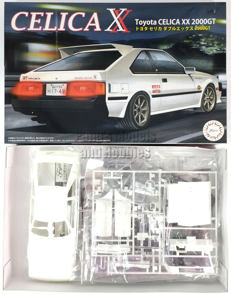 1981 Toyota Celica XX 2000GT A60 1/24 Scale Plastic Model Kit (Assembly Required) by Fujimi