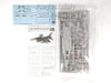 F-16 F-16D Fighting Falcon - USAF 1/72 Scale Plastic Model Kit (Assembly Required) by Hasegawa