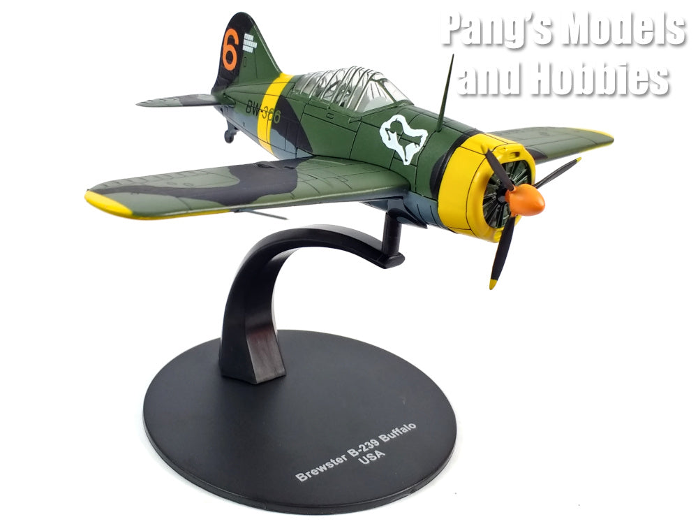 Brewster B-239 Buffalo Jorma Karhunen - Finnish AF 1941 - 1/72 Scale Diecast Model by DeAgostini