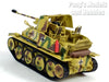 Sd.Kfz.139 Panzerjager Tank Hunter Marder III - Camo 1/72 Scale Diecast Model by Legion