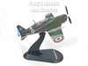 Morane-Saulnier MS.406 M.S.406 French AF 1940 1/72 Scale Diecast Metal Model by Mitos Del Aire - MDA