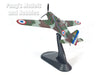 Morane-Saulnier MS.406 M.S.406 French AF 1940 1/72 Scale Diecast Metal Model by Mitos Del Aire - MDA