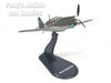 Morane-Saulnier MS.406 M.S.406 French AF 1940 1/72 Scale Diecast Metal Model by Mitos Del Aire - MDA