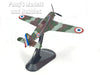 Morane-Saulnier MS.406 M.S.406 French AF 1940 1/72 Scale Diecast Metal Model by Mitos Del Aire - MDA