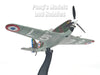 Morane-Saulnier MS.406 M.S.406 French AF 1940 1/72 Scale Diecast Metal Model by Mitos Del Aire - MDA