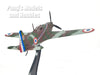 Morane-Saulnier MS.406 M.S.406 French AF 1940 1/72 Scale Diecast Metal Model by Mitos Del Aire - MDA