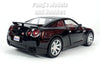 2008 Nissan GT-R GTR R35 - BLACK - 1/24 Scale Diecast Metal Model by Motormax