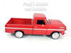 1969 Ford F-100 Pickup Truck - RED - 1/24 Diecast Metal Model by SHOWCASTS w/ BOX