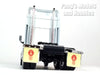 Kenworth T2000 Extended Cab - WHITE - 1/32 Scale Diecast Metal and Plastic Model by Welly