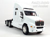 Kenworth T2000 Extended Cab - WHITE - 1/32 Scale Diecast Metal and Plastic Model by Welly