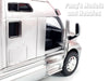 Kenworth T2000 Extended Cab - SILVER - 1/32 Scale Diecast Metal and Plastic Model by Welly (Copy)